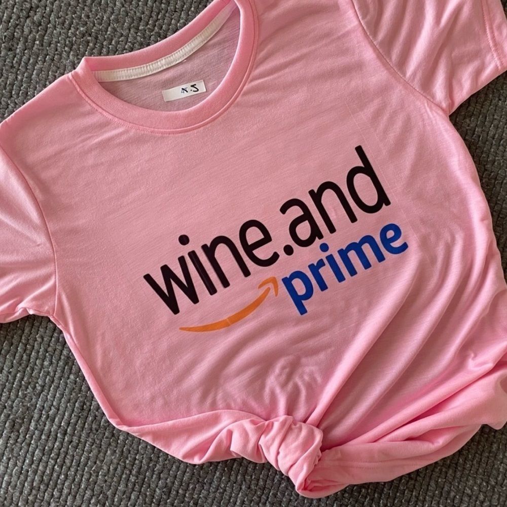 🆕 Wine and Prime Graphic Tshirt